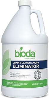 Bioda BEB-00013 Drain Cleaner & Odor Eliminator, Professional Strength, 1-Gallon