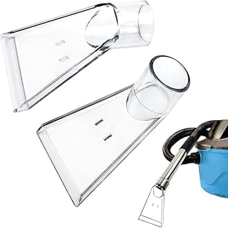 2PCS Swivel Head Carpet Cleaner Parts, 38mm Transparent Vacuum Nozzle Swivel Head, Wet Dry Vacuum Cleaner Water Nozzle