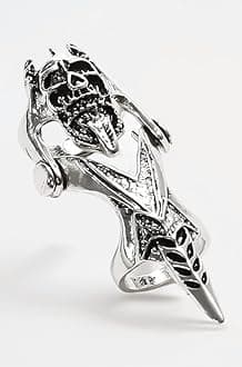 - THE MEN THING Innovative Knuckle Full Finger Ring Collections | Adjustable Knuckle Joint Full Finger Ring for Men & Boys