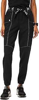 FIGS Winton High Waisted Cargo Jogger Scrub Pants for Women — High Rise, Classic Fit, 7 Pockets, Anti-Wrinkle