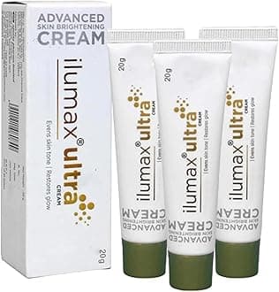 Ilumax Ultra Cream, Ilumax Ultra Advanced Skin Brightening Cream, Ilumax Skin Lightening Cream, Hydrates & Nourish Face Sunscreen, Reduces Dark Spots & Evens Skin Tone, Waterproof Lasting (3pcs)