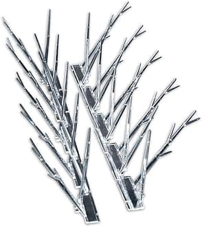 Bird-X Deterrent Plastic Spikes, Bird Control, 5-inch W, 100 ft. Long (SP-100)