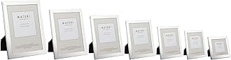 Maturi Silver Plated Photo Frame - Flat Edge Finish 4 x 4-inch (10 x 10cm)