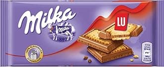 Lu Cookie Milk Chocolate Bar, 3 Ounce (Pack of 18)