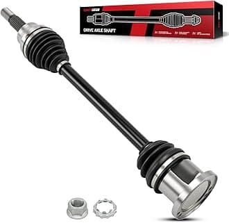 Torchbeam CV Axle Shaft Assembly Compatible with 2009-2013 INFINITI G37, 2007-2008 INFINITI G35, 2011-2012 INFINITI G25, Front Left CV Axle 66-6283