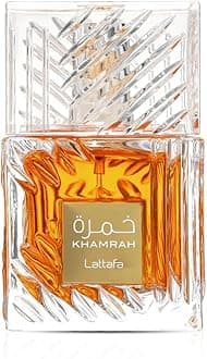 Lattafa Khamrah - Vanilla, Warm Spicy, Amber, Cinnamon - Eau de Parfum Long-Lasting Fragrance for Unisex, 3.40 Ounce / 100 ml