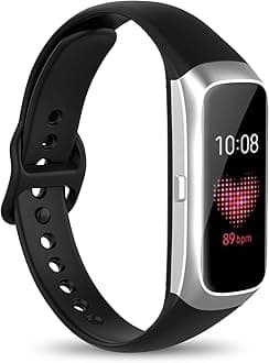 Watbro Compatible with Samsung Galaxy Fit SM-R370 Bands,Adjustable Soft Silicone Replacement Band Straps Wristbands Bracelet Fit Samsung Galaxy Fit Fitness Smartwatch for Women Men