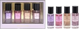 Women's Mist Set - 4 pc Gift Set with Love Spell, Pure Seduction, Bare Vanilla, Velvet Petals 2.5 oz Fragrance
