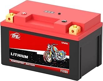 TPE Lithium YTZ10S-BS 12V 4AH 400CCA Motorcycle Battery Powersport Battery for ATV, Jet Ski, Scooter, PWC & More
