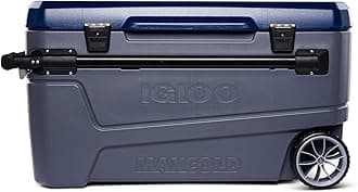 Igloo Maxcold Glide 110Qt Wheeled Cooler | Insulated Hard Shell Ice Chest