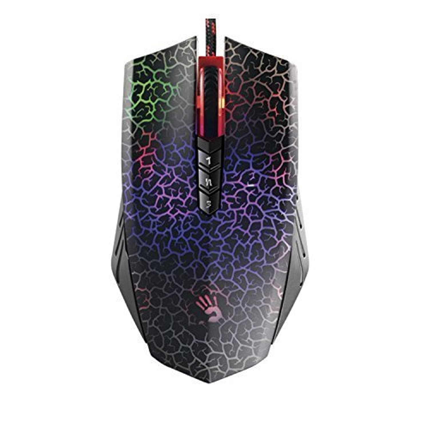 Bloody Optical Gaming Mouse with Light Strike (LK) Switch & Scroll - Fully Programmable and Advance Macros (A70 II)