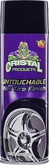 CRI-107-C Tire Shine Untouchable Tire Premuim Dressing Aerosol Gloss Spray for Car Tires, 14 fl. oz.