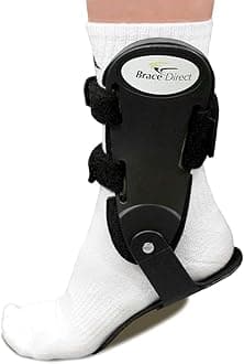 Semi-Rigid Active Ankle Brace Stabilizer for Sprain Support and Protection for Volleyball, Basketball, Football and more - Men and Women by Brace Direct