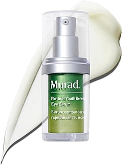 Retinol Youth Renewal Eye Serum - Retinol Eye Serum Visibly Improves Undereye Puffiness Dark Circles and Reduces the Appearance of Fine Lines, Gentle Enough for Nightly Use - 0.5 oz