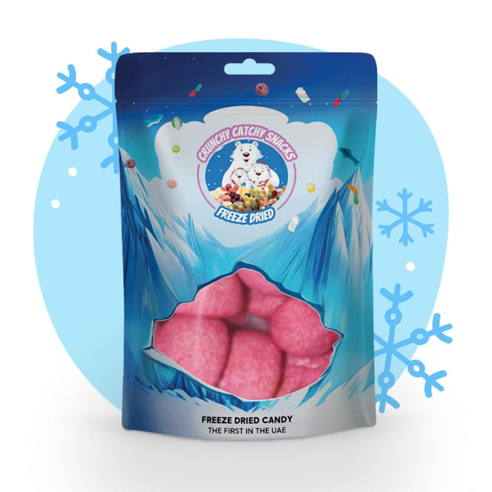 Freeze Dried Chamallows Haribo Candy 150 g, Large