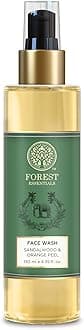 Forest Essentials Ayurvedic Purifying Face wash with Sandalwood & Orange Peel | For All Skin Types | Sulphate Free | Paraben Free