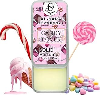 Candy Lover Solid Perfume for Men & Women | Alcohol-Free, Non-Greasy, Long-Lasting Natural Fragrance | Portable & Travel-Friendly Cologne