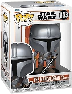 Pop! Star Wars: The Mandalorian - The Mandalorian with Darksaber