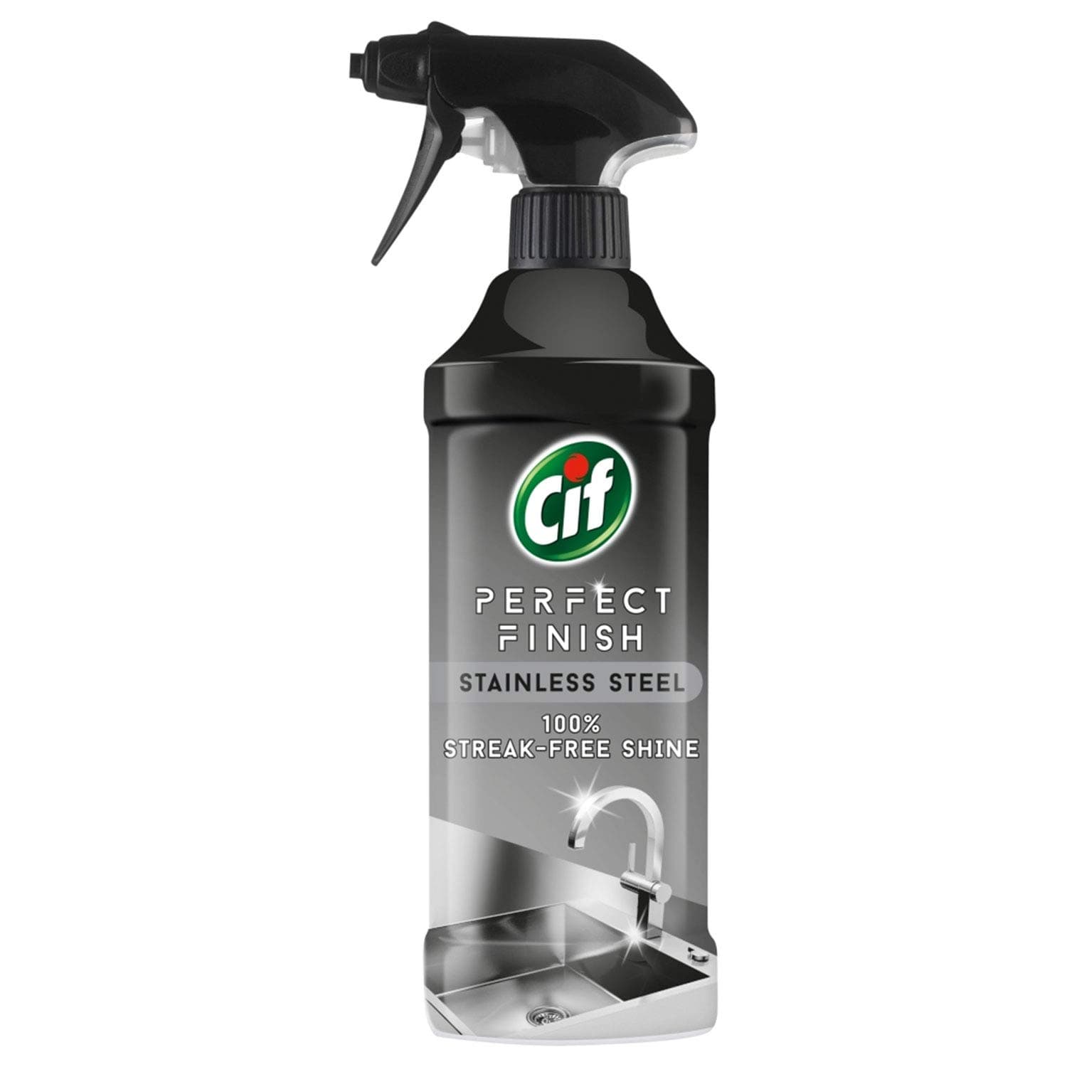 Perfect Finish Stainless Steel 100% Streak-free Shine Specialist Cleaner Spray Multi-purpose Cleaner 435 ml