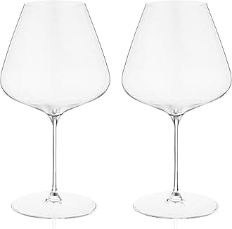 Spiegelau Definition Burgundy Wine Glasses, European-Made Lead-Free Crystal, Dishwasher Safe, Set of 2, 34 Ounces