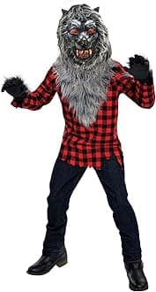 amscan Childs Boys Hungry Howler Werewolf Halloween Fancy Dress Costume