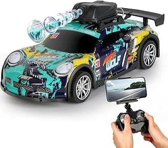 OBEST Remote Control Cars with Camera for 6 7 8 9 10 Year Old Boys Adults, 2.4Ghz Off-road RC Racing Car Toys for Kids with APP Control