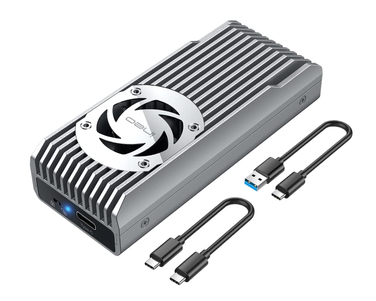 ineo Cooling NVMe SSD enclosure