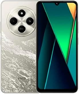 XIAOMIPOCO c75 Mobile, Gold (8GB Ram+256GB) | Mediatek Helio G81 octacore processor | 6.88" 120Hz display | 50MP AI Dual Camera + 13MP Front camera