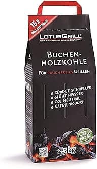 LOTUSGRILL Carbón 2, 5 kg EN Bolsa