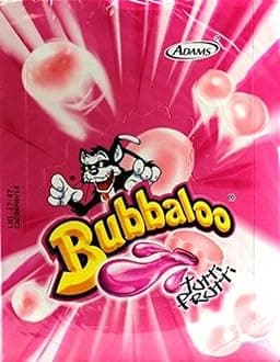 Bubbaloo Chewing Gum Tutti Fruti (50 In A Pack) By