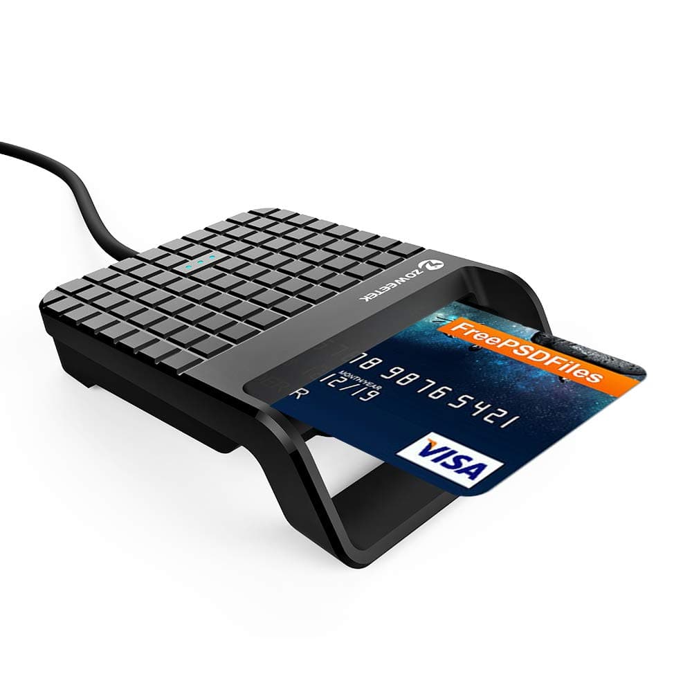 Zoweetek USB Smart ID Card Reader