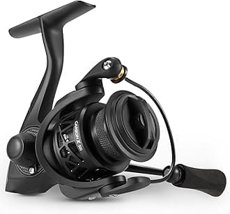Piscifun Carbon X Spinning Reels - Carbon Frame and Rotor, Ultralight 5.1oz Spinning Fishing Reel, 5.2:1 Low Speed Gear Ratio, 10+1 Shieled BB Smooth Powerful Fishing Spinning Reel 500 Series