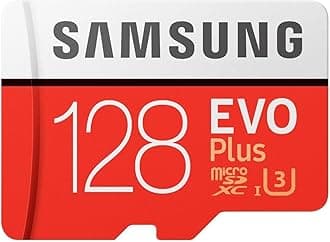 SamsungEvo Plus Class 10 UHS-I microSDXC U3 with Adapter (128GB MB-MC128GA/APC)