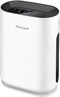 Honeywell HAC25M1201W 53-Watt Air Purifier For Room (White)