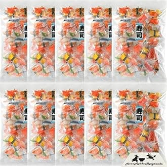 Selectable Quantity Sushi Candy Present, Sweets, Petite Gift, Overseas Business Trip, Japan, Souvenirs, Dagash, Prizes, Events, Coarse Products, Large Amount, Small Bag, Homestay, Individual