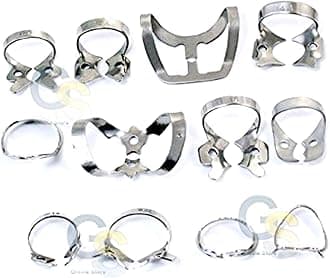 G.S 12 PCS ENDODONTIC CLAMP Set