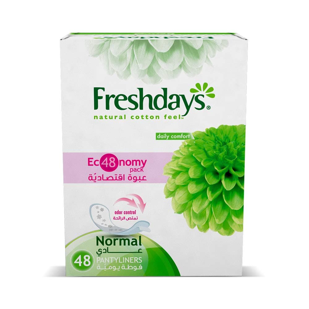 Freshdays Daily Liners Normal 48 Pads