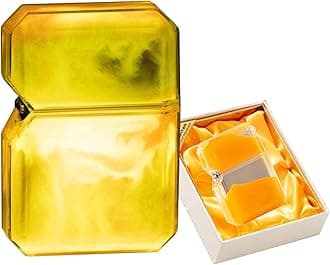 Windproof Torch Lighter, Luminous Quicksand Lighter, Butane Gas Lighter, Portable Lighter, Suitable for Men and Women Gifts(D)