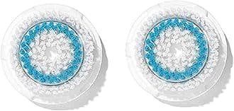 Brush Head Replacements Compatible with Clarisonic Mia 1, Mia 2, Mia Fit, Alpha Fit, Smart Profile Uplift and Alpha Fit, Deep Pore Facial 2 Pack(Deep Pore)