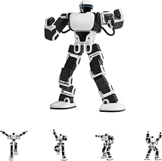 Interstellar Scout K1 Series - Next-Gen Family Entertainment Robot, Voice-Controlled, Programmable Bipedal Humanoid with Manual and Block-Based Programming, Lightweight and Portable