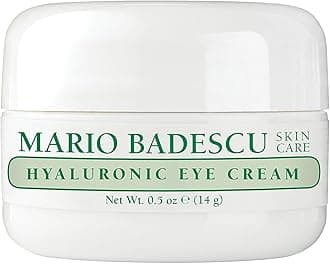 SKIN CARE Hyaluronic Eye Cream Anti Aging For All Skin Types, Under Eye Cream For Dark Circles And Puffiness, Formulated With Hyaluronic Acid & Glycerin, 14G