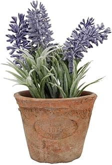 Esschert Design Artificial Herb Plant, Lavender, Small