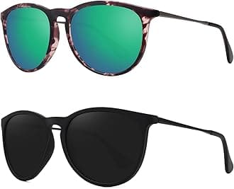 WOWSUN Retro Polarized Sunglasses Womens 2026 Trendy Round Classic Glasses