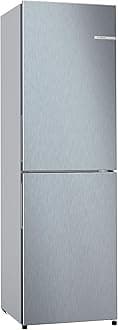 – Bosch Series 2 KGN27NLEAG, Free-standing Fridge Freezer with NoFrost, MultiBox LED Lighting 182.4x55 cm