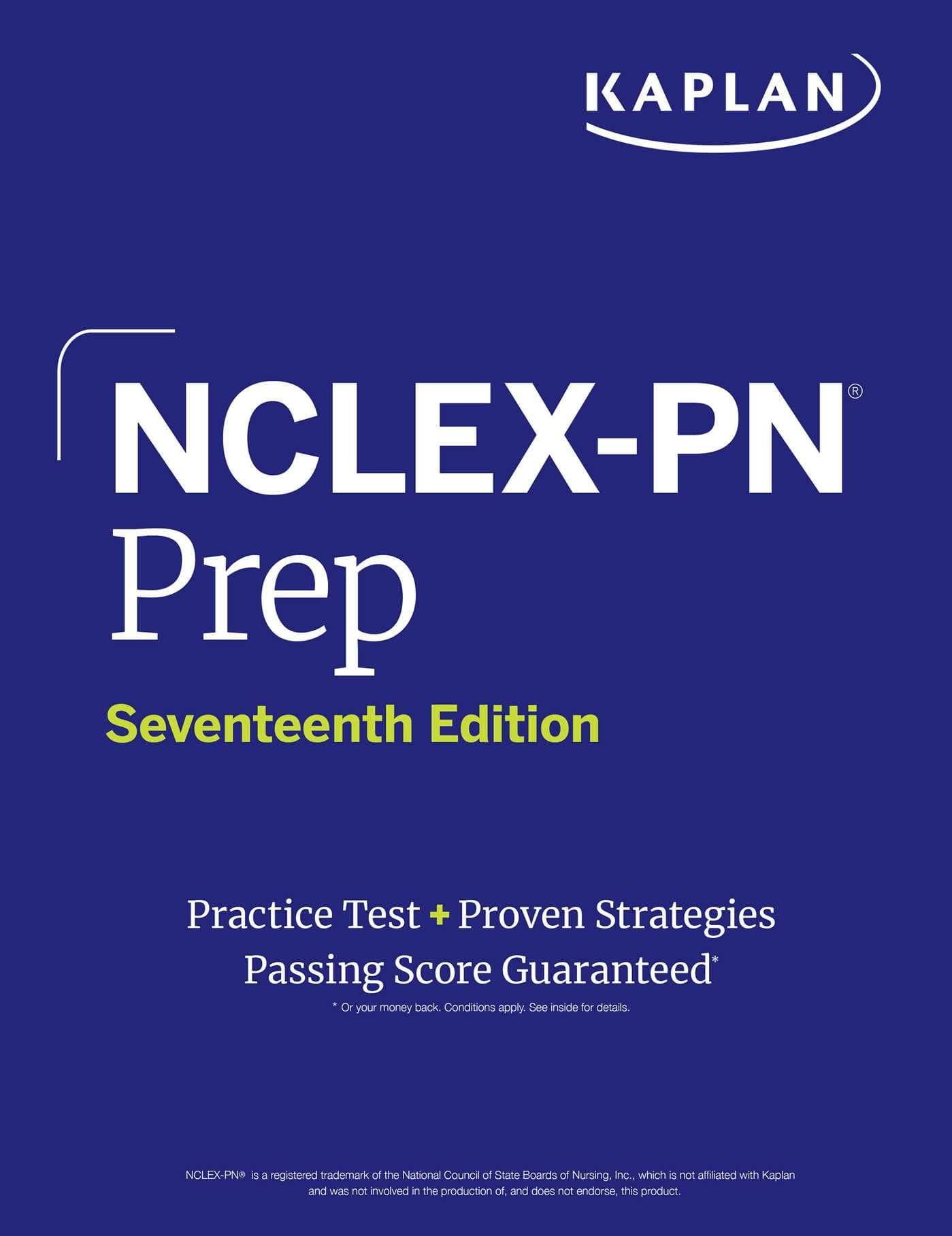 NCLEX-PN Prep, Seventeenth Edition (2025): Includes 1 Full Length Practice Test + Proven Strategies (Kaplan Test Prep)