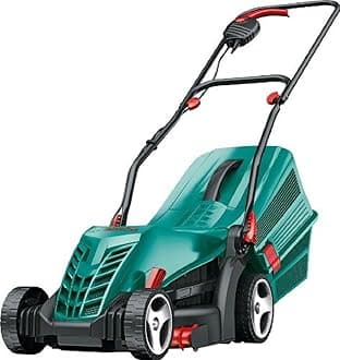 Bosch Rotak 34R Electric mower (1300 W, Cutting width: 34 cm, 20-70 mm Adjustable cutting height, In carton)