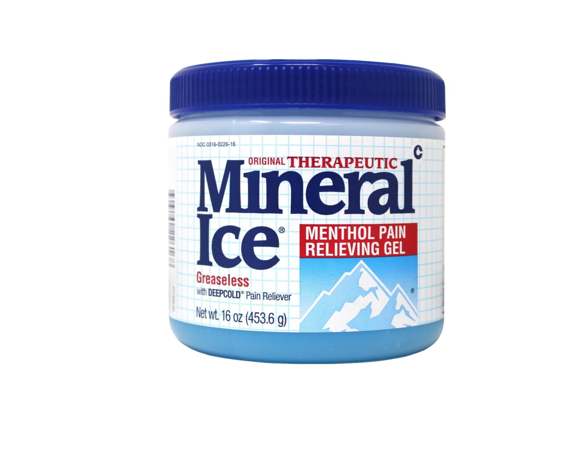 Mineral Ice Gel, Cooling Menthol Formula, 16 oz