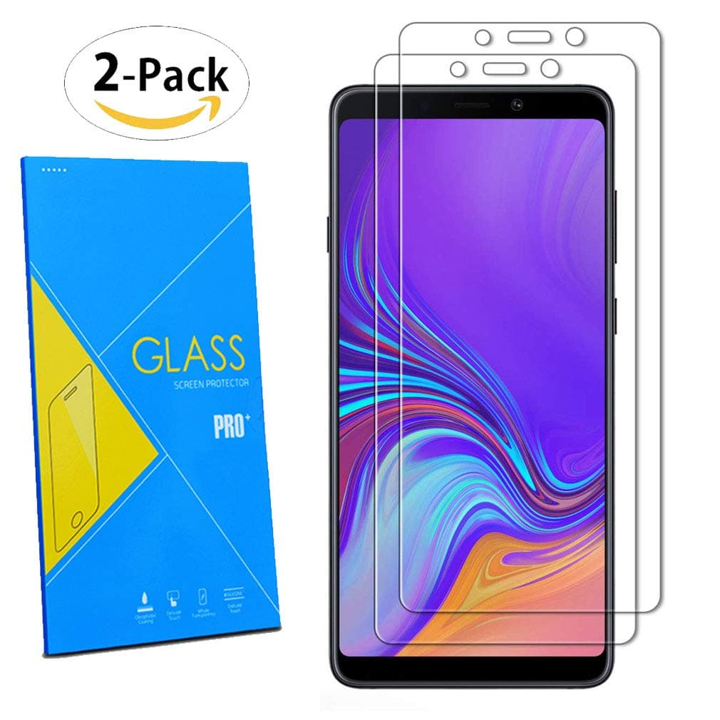 [2 Pack] Samsung Galaxy A9 2018 6.3" Screen Protector - Galaxy A9 SM-A920F/DS A9 Star Pro A9s Tempered Glasses Screen Guard Protector FILM For Samsung Galaxy A9 2018