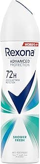 Women Antiperspirant Deodorant Spray, 48 hour sweat & odor protection , Shower Fresh, with MotionSense technology, 150ml