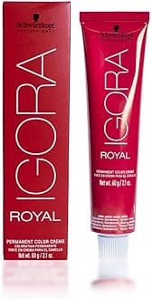 Schwarzkopf Professional Igora Royal Permanent Color Creme, 9.5-49, Platinum Blonde Beige Violet, 60 Gram